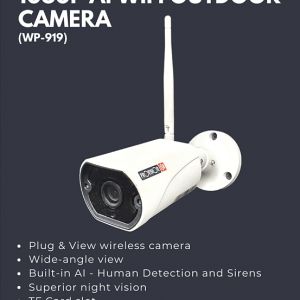 AI wifi outdoor camera